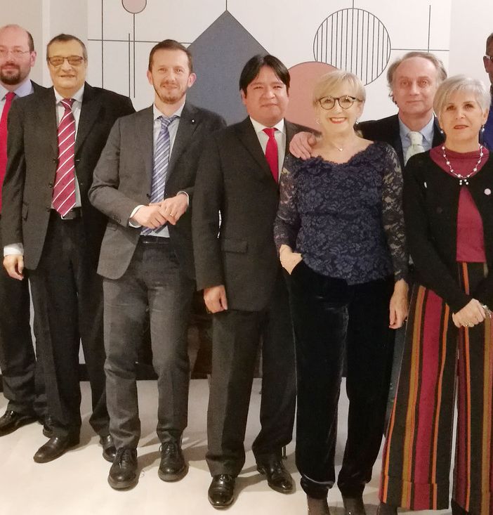 Consulenti del Lavoro della provincia di Novara  riuniti in videoconferenza per l'assemblea annuale 2020