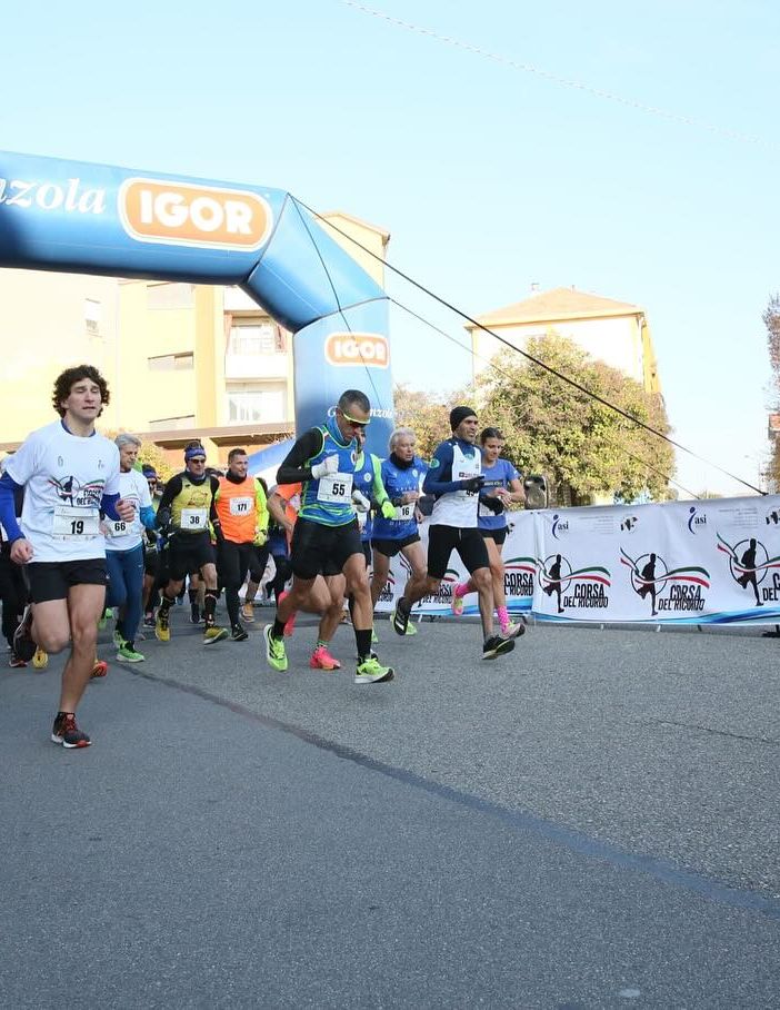 Francesco Guglielmetti e Federica Cerutti vincono la 2^ edizione della 'Corsa del Ricordo' di Novara