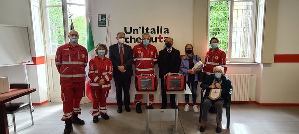 Inaugurati i nuovi monitor multiparametrici della Cri di Oleggio