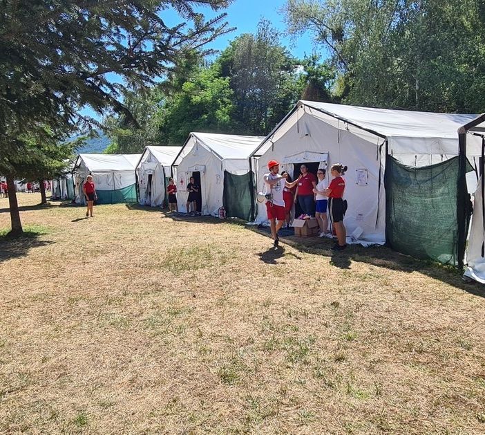 Prosegue il campo in Valsesia della Cri di Oleggio
