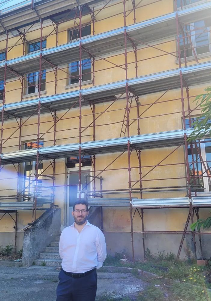 Sopralluogo al Liceo di Gozzano: avanzamento dei lavori di ristrutturazione