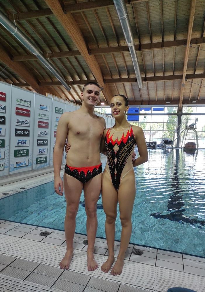 Nuoto sincronizzato, continua la scalata del duo Marco Centra ed Elisa Princi
