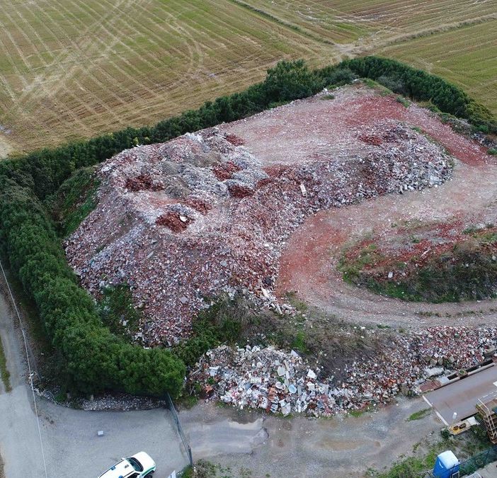 Individuata dalla Polizia Provinciale una discarica abusiva a Sillavengo