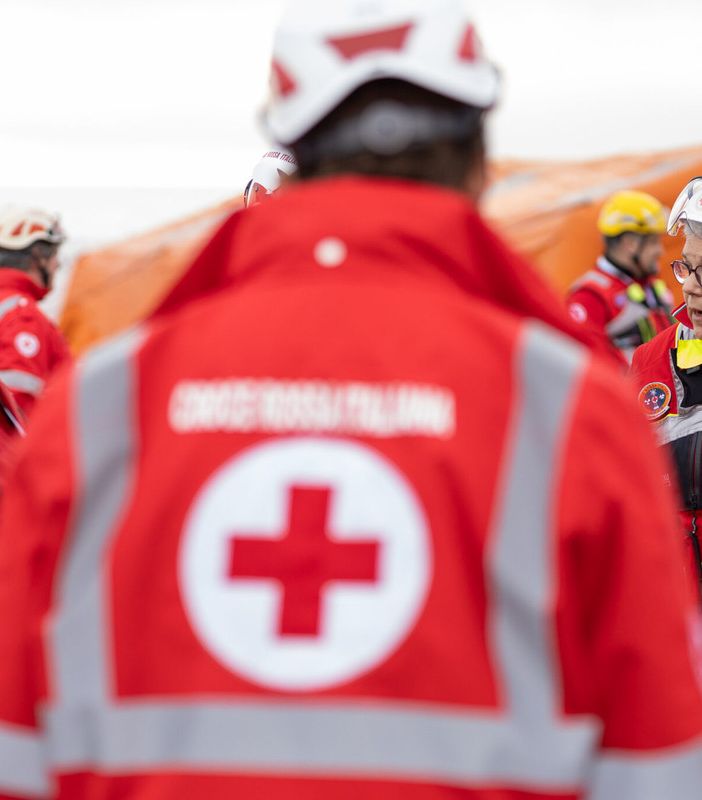 Esercitazione organizzata dal Comitato della Croce Rossa di Trecate