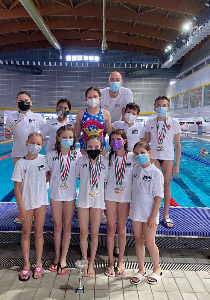 Ai regionali gli esordienti della Libertas Nuoto fanno incetta