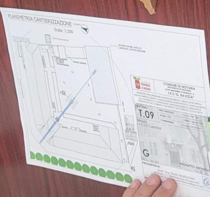 Inizio dei lavori di ristrutturazione dell'edificio dell'Istituto &quot;Ravizza&quot; di Novara previsto per luglio