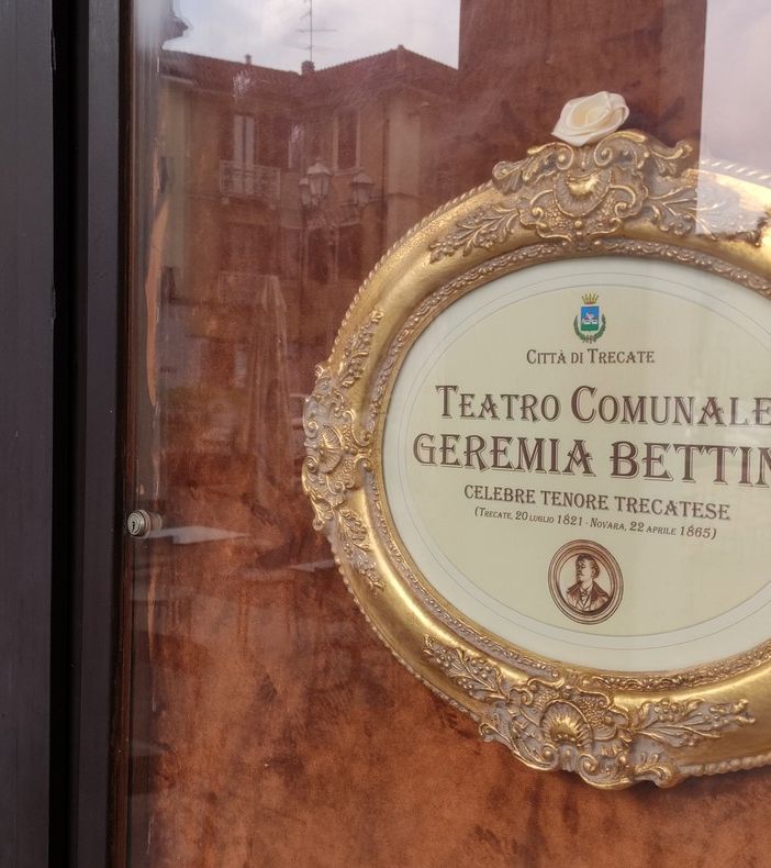 Intitolato a Geremia Bettini il Teatro Comunale di Trecate