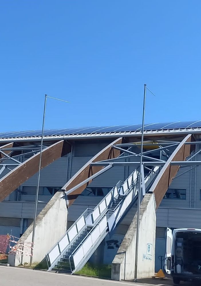 Complesso sportivo Terdoppio: nuovi pannelli fotovoltaici per un futuro sostenibile