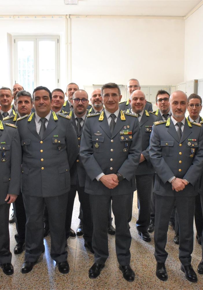 Guardia di finanza, il comandante regionale in visita al comando di Novara