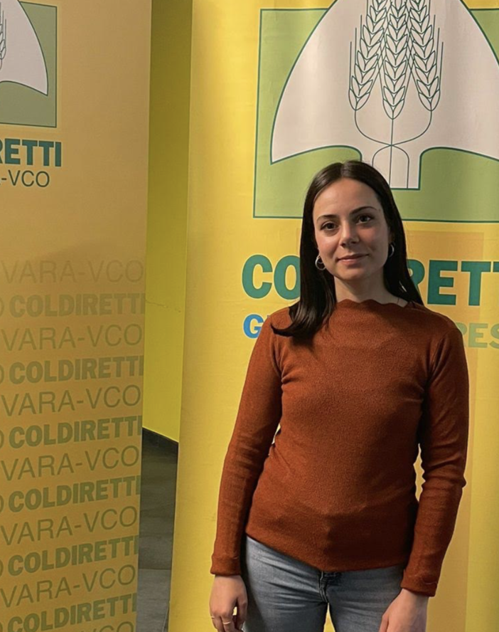 Coldiretti Novara-Vco: Giada Barbieri nuovo delegato di Coldiretti Giovani Impresa