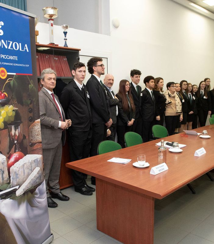 Il consorzio Gorgonzola dop ha fatto visita al Ravizza di Novara