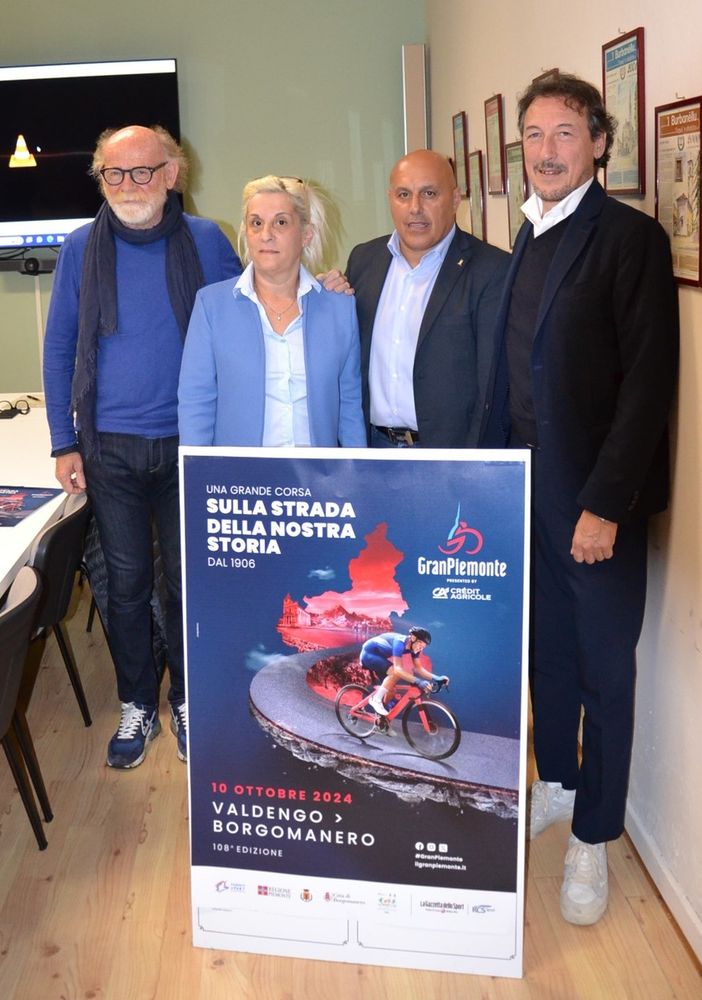 Presentata l’edizione 108 della “GranPiemonte”: il grande ciclismo torna nel novarese