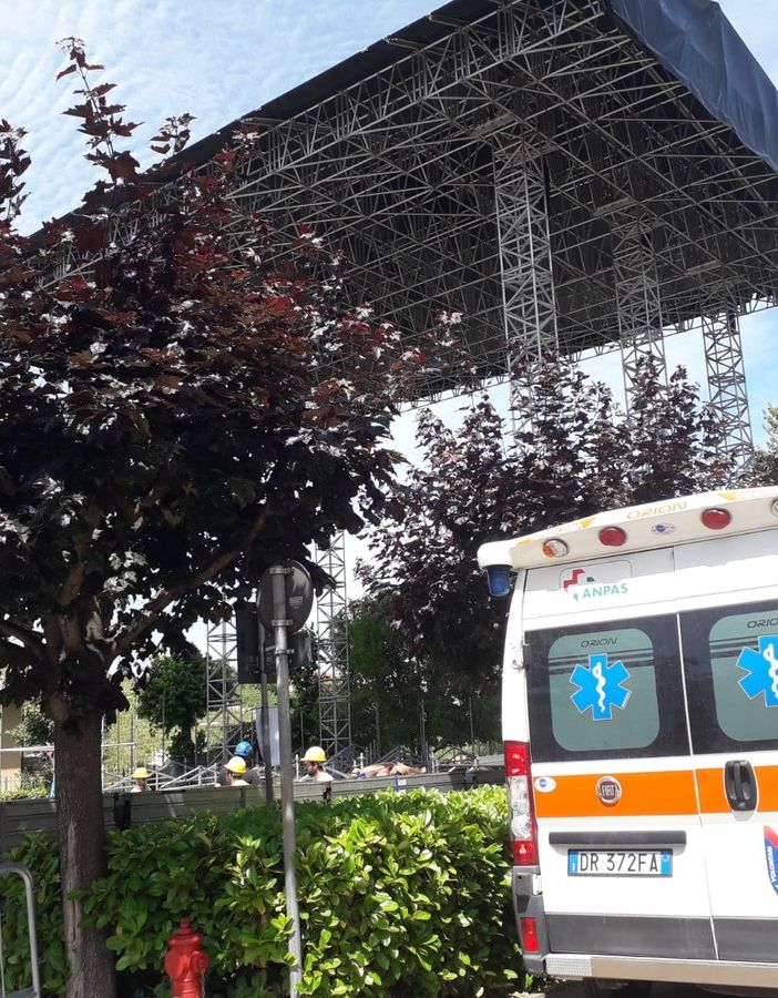 L'impegno di Anpas nell'assistenza sanitaria al Festival AgriRock Collisioni di Barolo