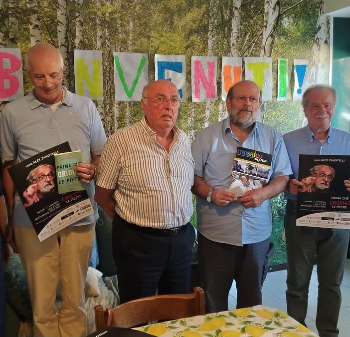 Presentazione del libro “Prima che gridino le pietre” di Padre Alex Zanotelli al santuario di Boca