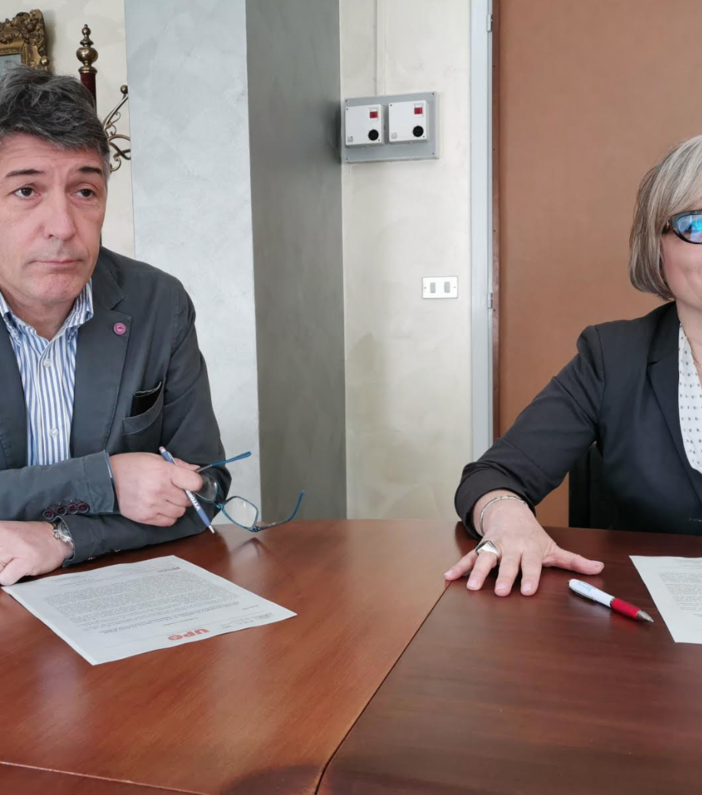 Gianluca Aimaretti (Upo) e Chiara Serpieri (Asl Vercelli)