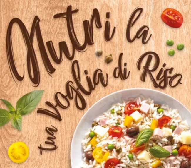 “Nutri la tua voglia di riso”, la nuova campagna dell’Ente Nazionale Risi