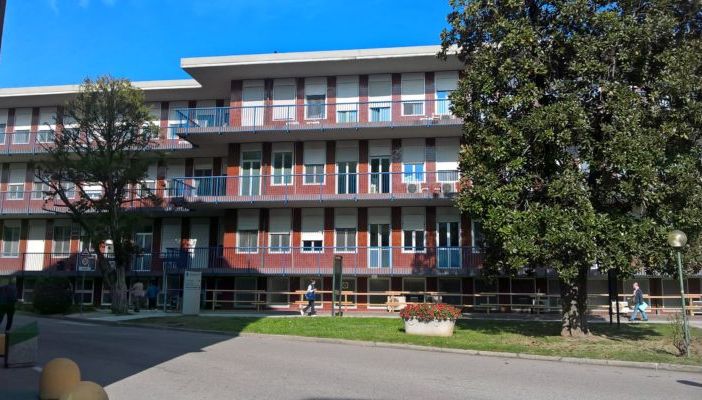 Il padiglione Lualdi dell’Ospedale Maggiore, sede della Pediatria