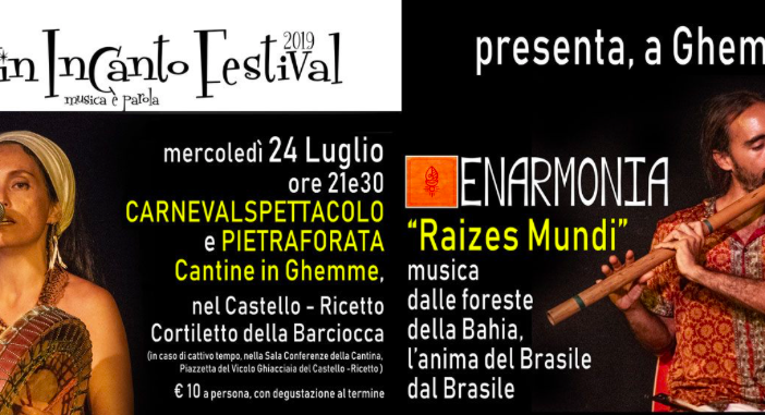 Ghemme: questa sera Enarmonia in concerto - Divinincanto 2019