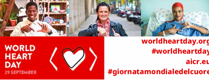 29 settembre: Giornata Mondiale del Cuore nelle piazze piemontesi dedicata alla prevenzione