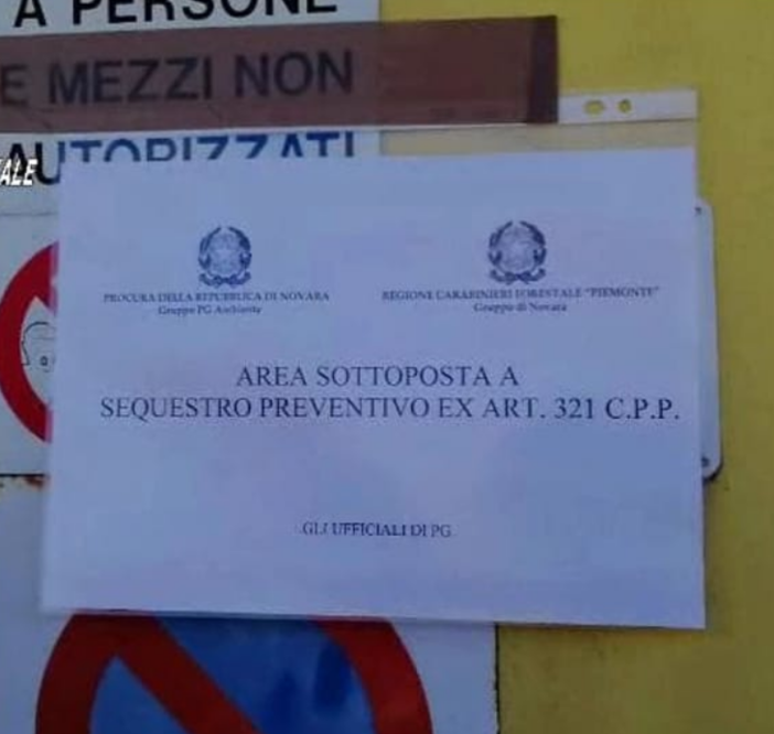I Carabinieri Forestali sequestrano un'azienda adibita a discarica abusiva