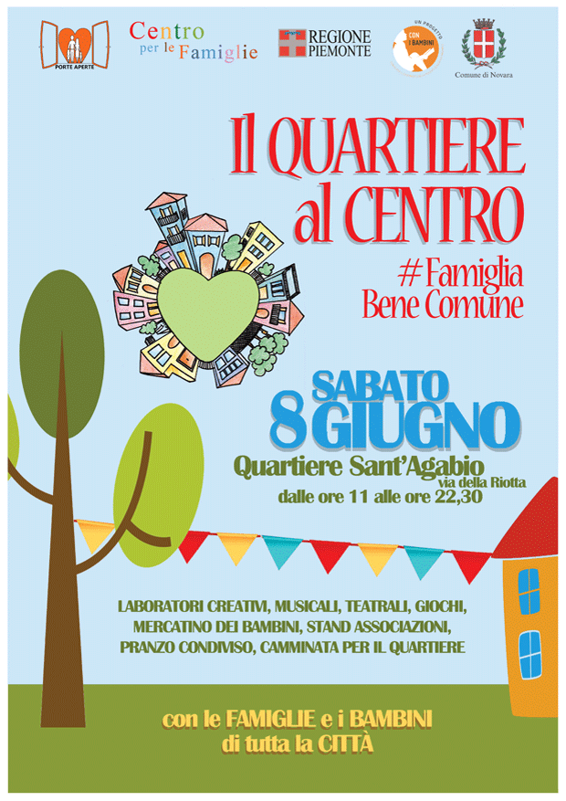 Progetto &quot;Porte aperte&quot;: una festa dedicata alla famiglia e ai bambini