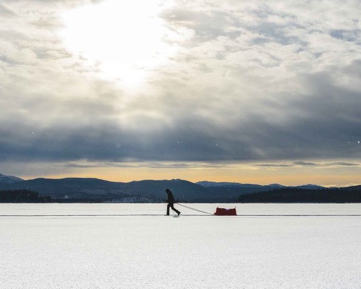 Yukon Arctic Ultra: 700 km a piedi con una slitta
