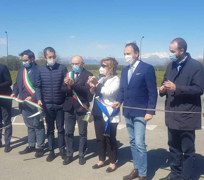 Inaugurata la tangenziale di Fara Novarese
