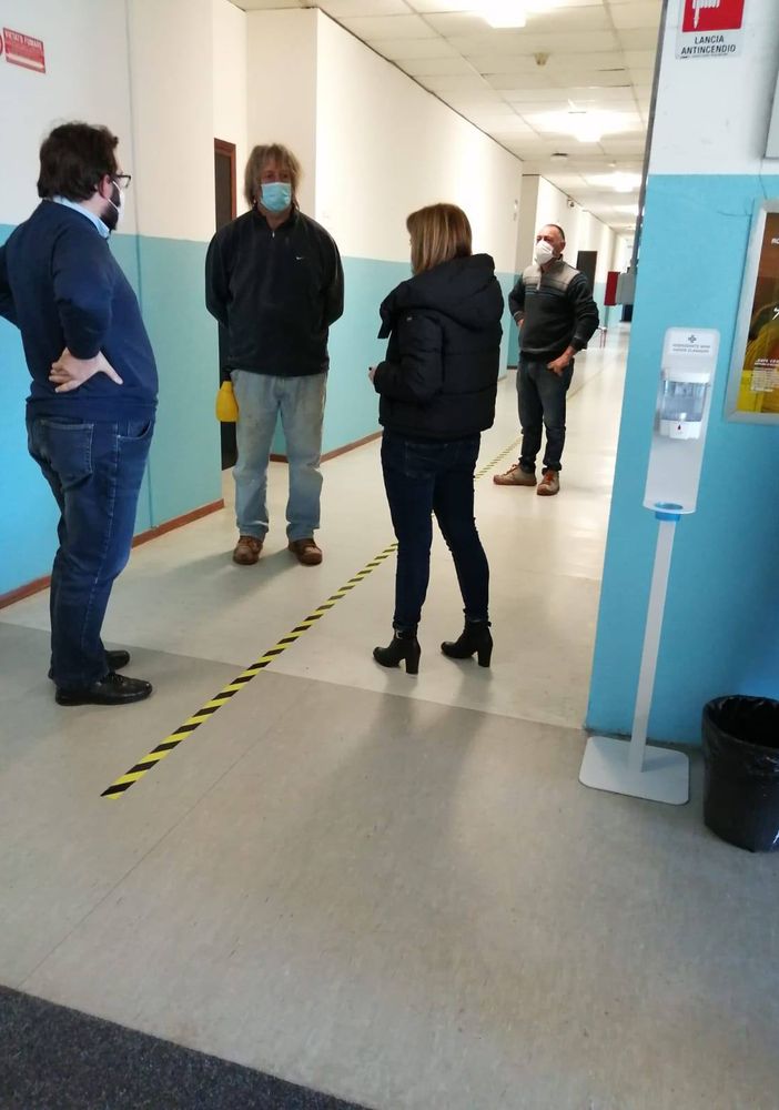 Continuano i lavori di adeguamento al Liceo Fermi di Arona