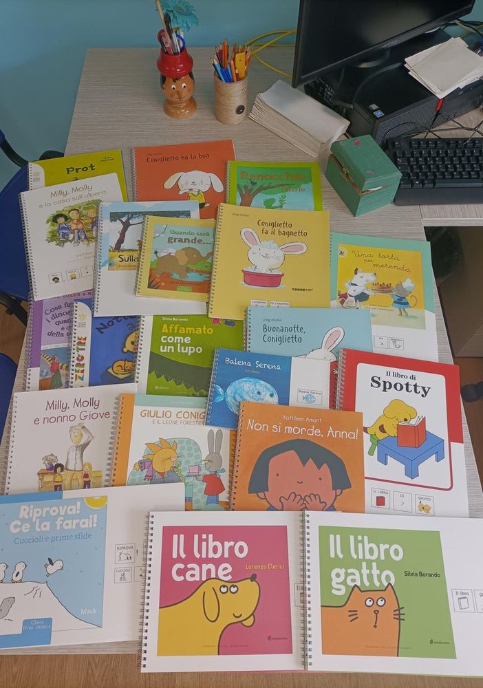 Alla Neuropsichiatria Infantile sono arrivati i libri simboli