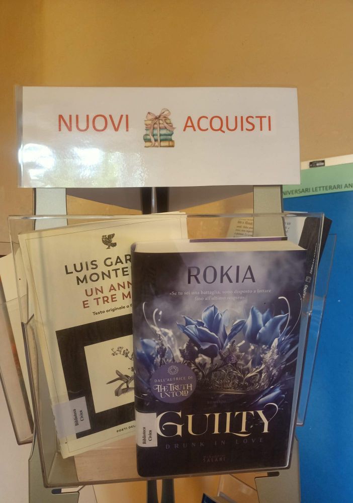 Nuovi libri alla biblioteca civica di Trecate