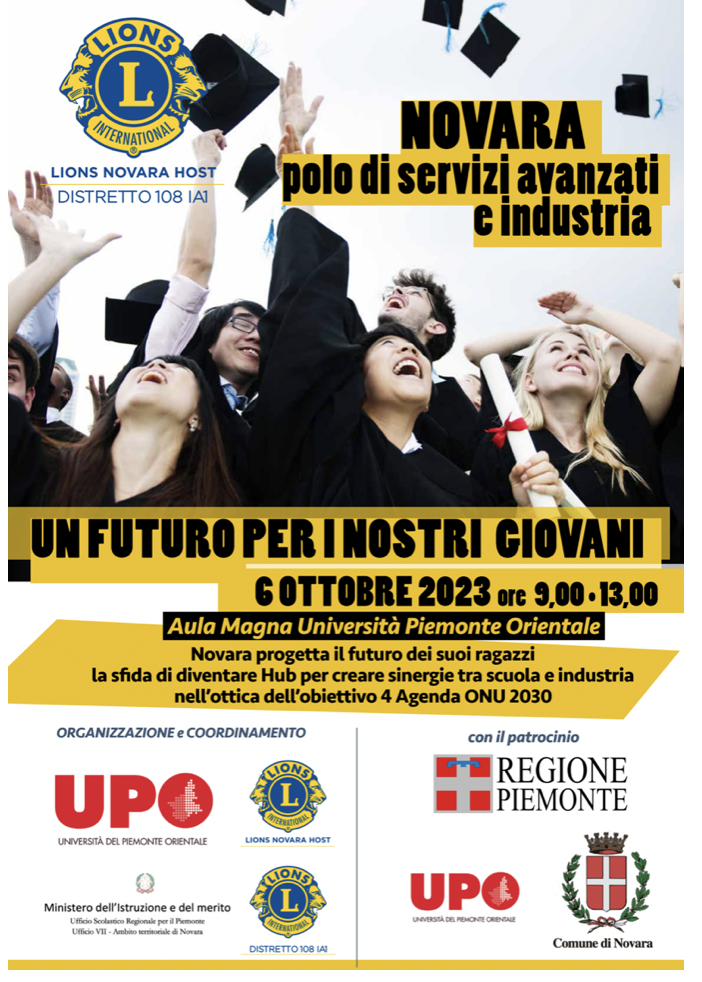 &quot;Polo di servizi avanzati e industria” presso l’università del Piemonte orientale di Novara