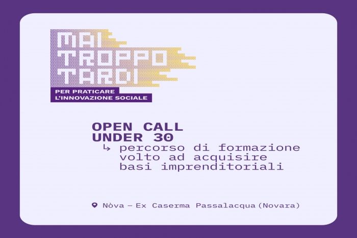 &quot;Mai Troppo Tardi&quot;: Opportunità di lanciare la tua Startup a Novara