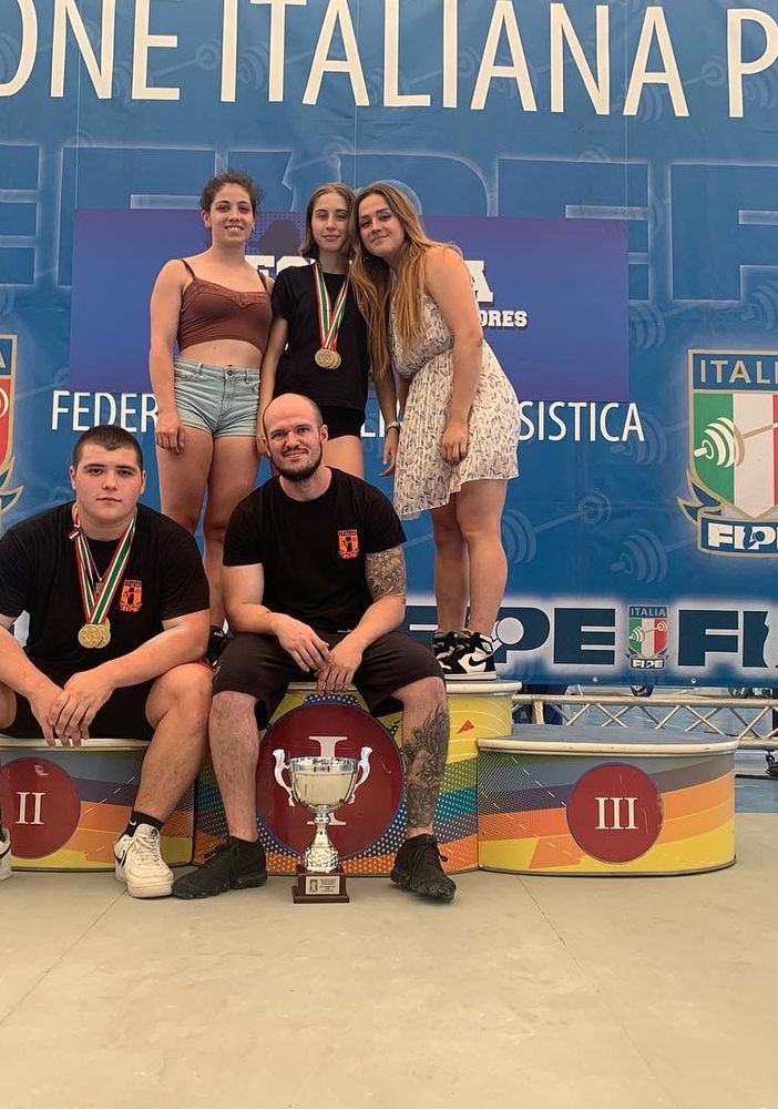 Mirco Brandi campione per la seconda volta consecutiva agli Italiani di pesistica