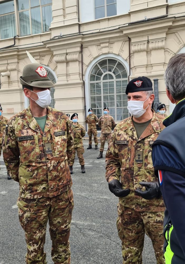 Arrivati i 25 marescialli infermieri dell'esercito. Saranno destinati alle Rsa in difficoltà