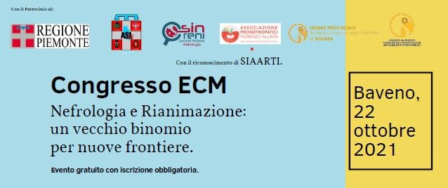 Si terrà all'Hotel Dino il congresso “Nefrologia e Rianimazione: un vecchio binomio per nuove frontiere”