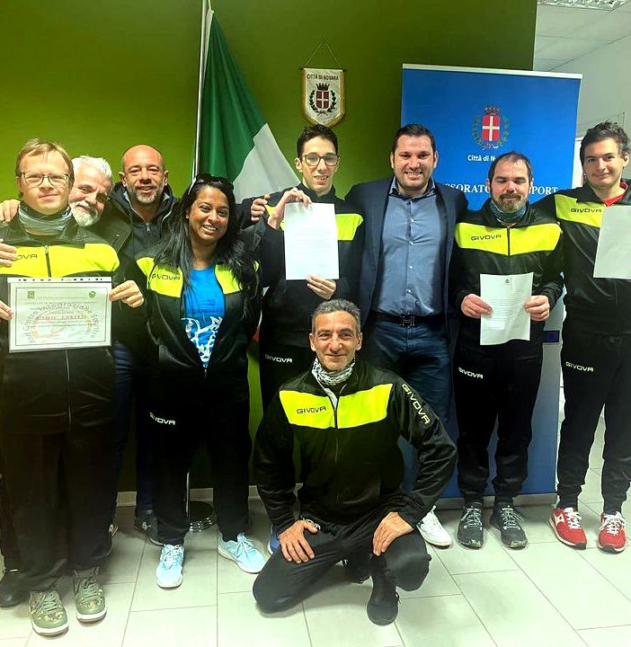 I nuotatori paralimpici hanno incontrato l’assessore De Grandis