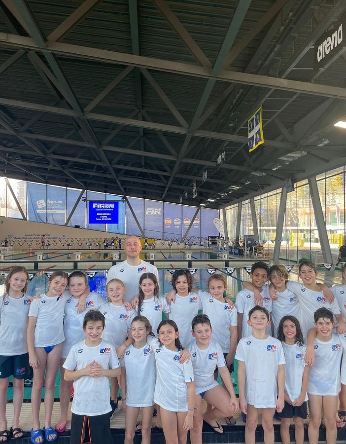 Libertas Nuoto Novara, 6 successi degli esordienti “A” e “B” a Torino