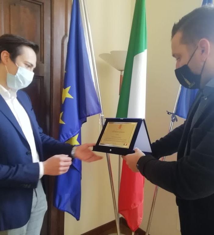 Antonio Colasanto nominato Ambasciatore della Novaresità per la sua promozione dei prodotti del territorio