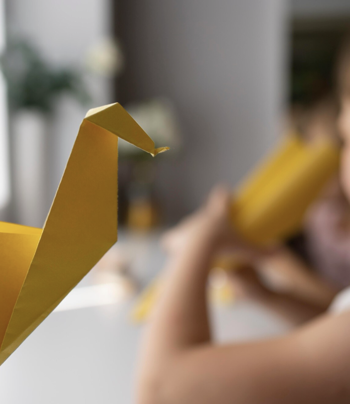 Laboratorio di origami alla Fondazione Tangorra