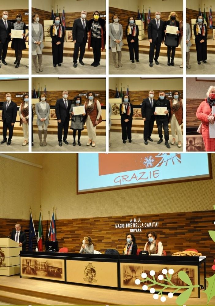 Consegnate le benemerenze ai dipendenti dell’Ospedale Maggiore