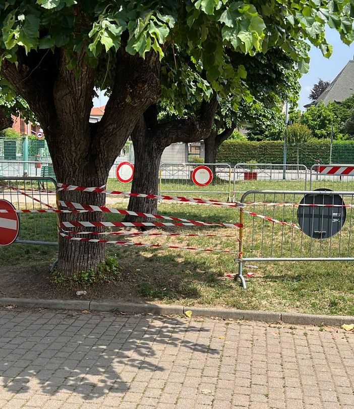 Recintata una porzione del Parco di Cerano