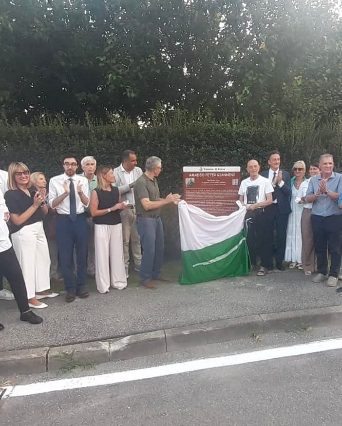 Arona dedica una rotonda a Amadeo Peter Giannini