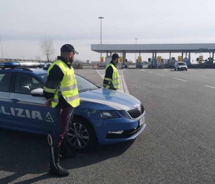 Contromano per 40 km sulla Torino-Milano, con tasso alcolico 6 volte oltre i limiti