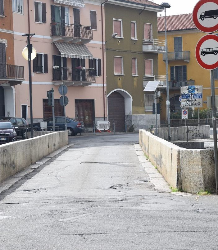 Partito questa mattina il restauro del ponte Araldo di Borgomanero