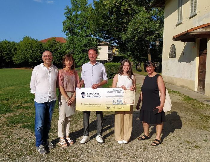Claudia Berra è la studentessa dell'anno di Borgomanero