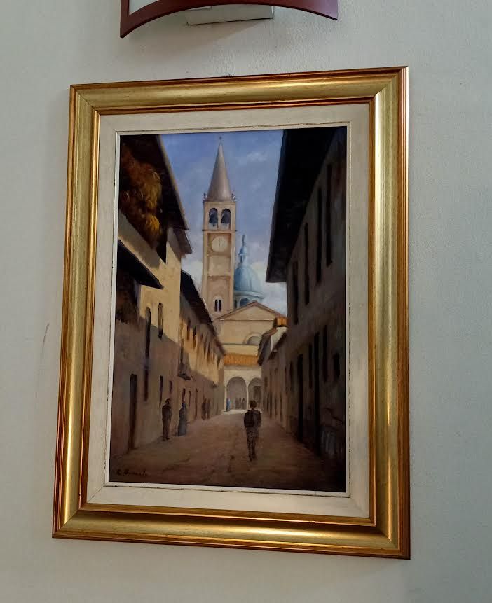 Donati cinque quadri alla biblioteca civica