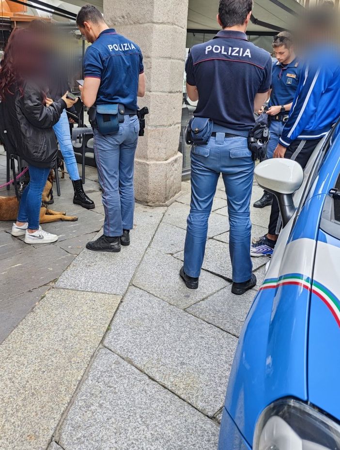 Continuano i controlli a Novara con il reparto prevenzione crimine