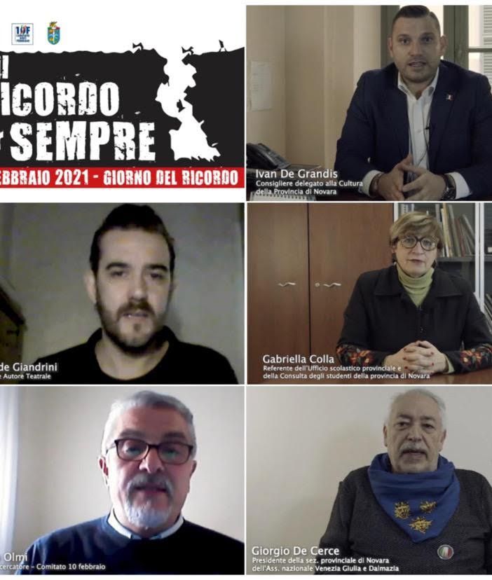 “Il ricordo per sempre”: successo della videoconferenza per celebrare il 10 febbraio