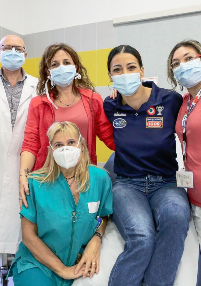 Stefania Sansonna donatrice di plasma iperimmune