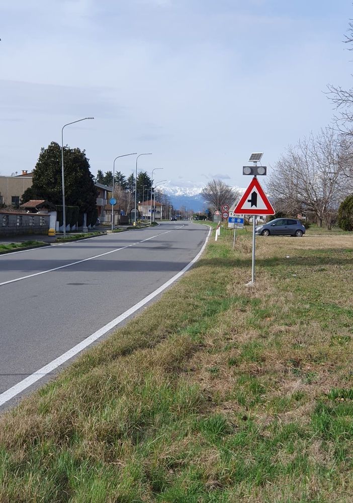 Momo, nuove segnaletiche per la sicurezza stradale